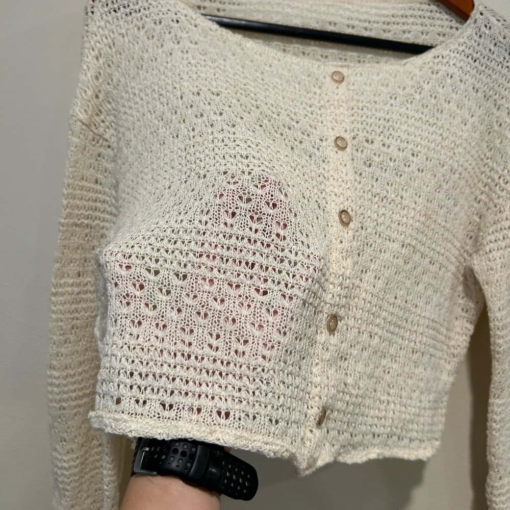 Bohemian crochet cardigan - Picture 4 of 10
